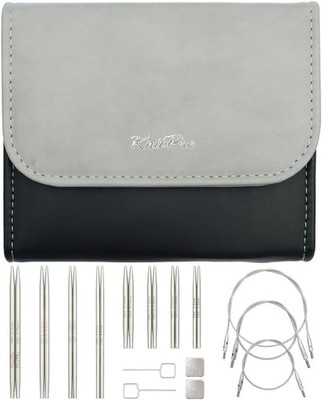 KnitPro Stelo Petite Mini Interchangeable Knitting Needle Set 2'' & 3''