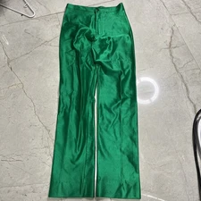 Vintage 70s Bojeangles orginal skinease pants green size 26