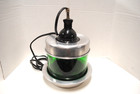 Vintage Prak T Kal Model 650 Vaporizer Humidifier 1950's Green glass TESTED! — photo 2