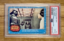 1977 Star Wars OPC #17 PSA4 LORD VADER THREATENS LEIA!