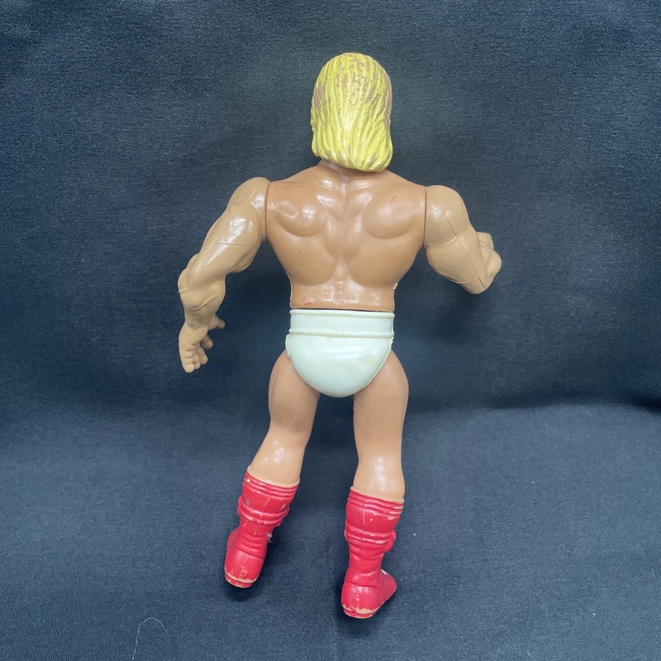 FIGURA DE COLECCIÓN HULK HOGAN THUNDERLIPS ROCKY III 1983 6,5" TRONCOS BLANCOS WWF WWE Foto 4 de 4