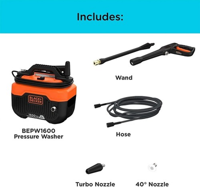 #ad 🔥BLACKDECKER Electric Cold Water🔥Pressure Washer 1600 Max PSI BEPW1600🔥 $118.95