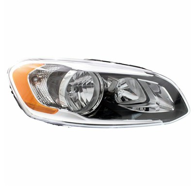 CAPA for 2014-2017 XC60 Front Right Headlight Amber & Clear Plastic 31358114-2 C