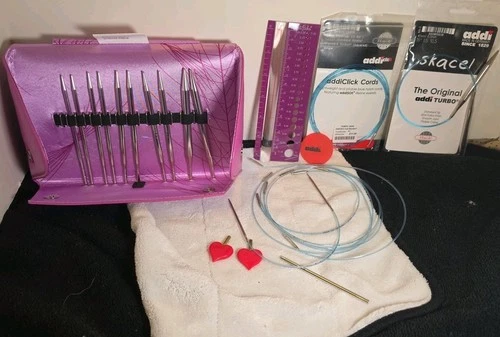 Addi Click Interchangeable Circular Knitting Needle Set