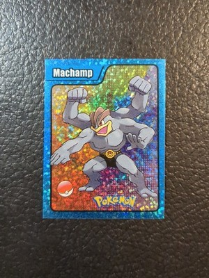 2024 POKEMON Last Evolution Sticker #S14 MACHAMP Limited Edition Foil