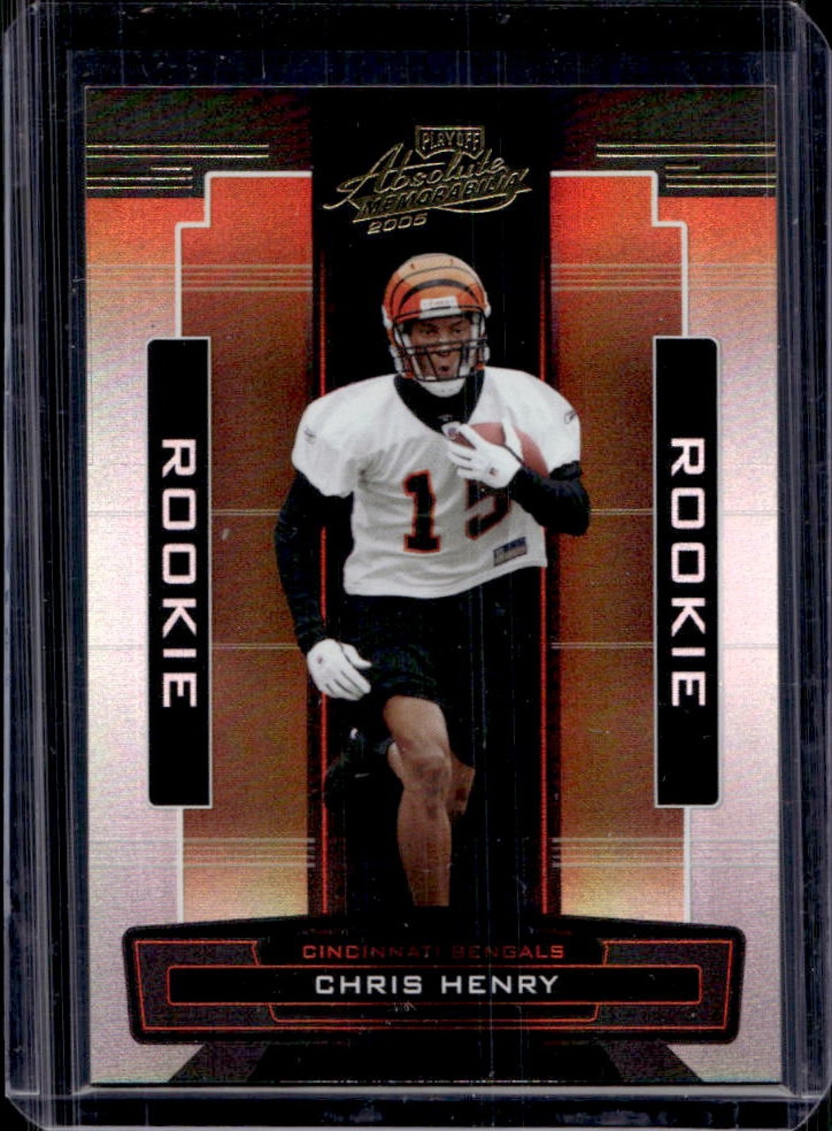 Chris Henry Playoff Absolute Memorabilia #165 Base