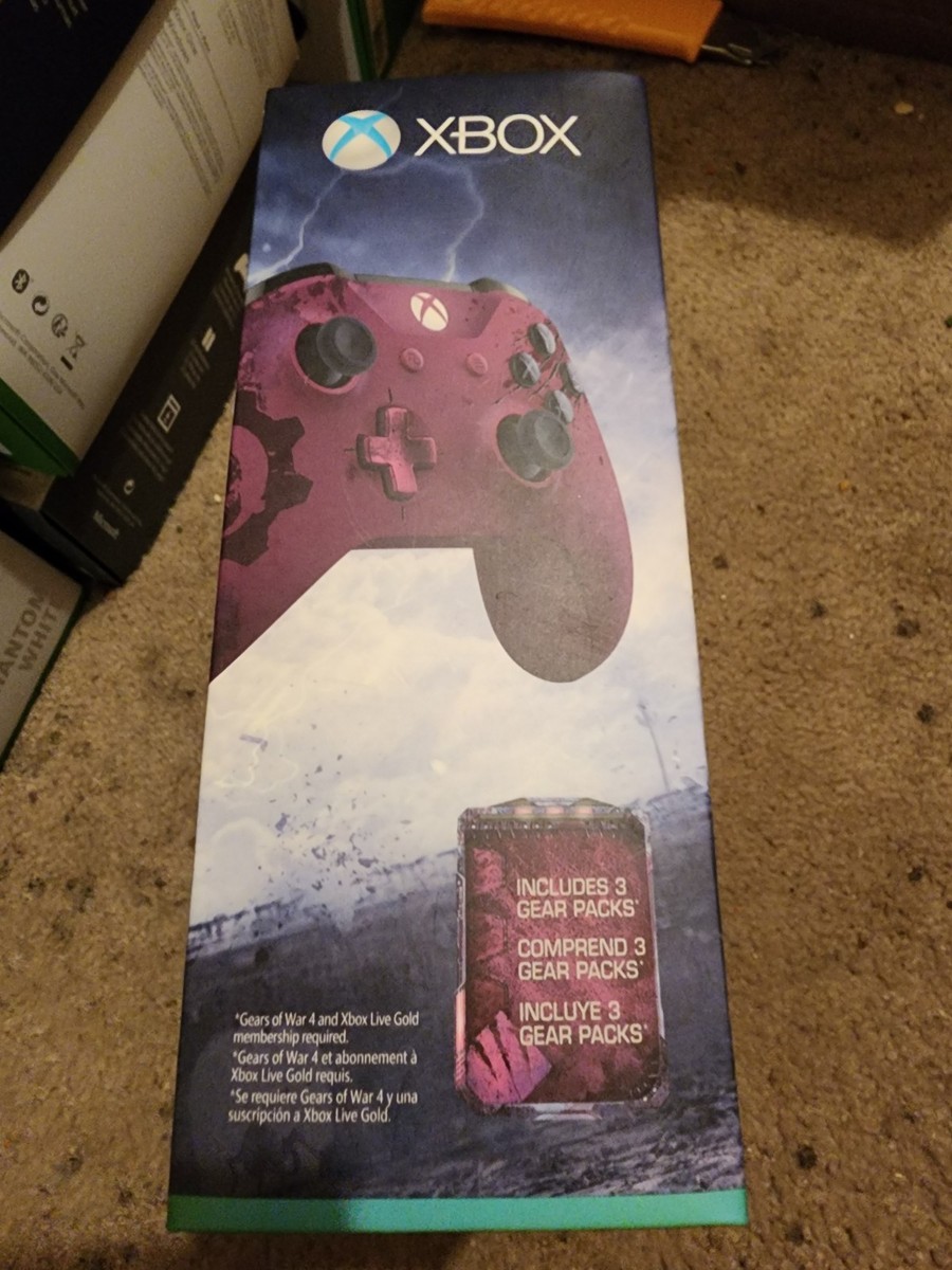 Microsoft WL3-00001 Xbox One Gears of War 4 Crimson Omen
