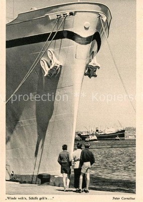 Schiffe Ships Navires Foto Peter Cornelius Jugendherbergsverlag 