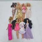 Vintage Mattel 1976 And Up Barbie Dolls Mixed Career Dolls Lot Of 8