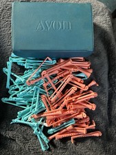 Vintage Avon Perm Curlers With Original Case Salon Hair Cosmotology Unique L1