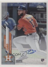2020 Topps Chrome Rookie Refractor 259/499 Abraham Toro #RA-AT Auto RC 06z2