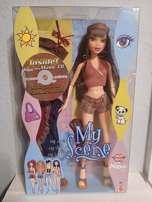 My Scene Nolee Doll 2002 Mattel B4575 NIB with Music Mix CD