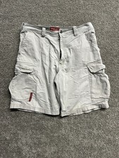 Vintage y2k 2000s Abercrombie Fitch Baggy Cargo Shorts Cotton Paratrooper L 35