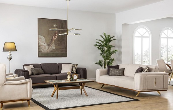 Luxus Sofagarnitur Couch MöBel Set Designer Couchen Garnituren 4Tlg.-image