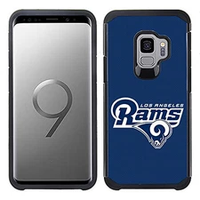 PBG NFL Los Angeles Rams Textured Case for Samsung Galaxy S9