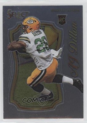 2020 Panini Select Certified Rookies AJ Dillon #SCR-24 RC 0o6v