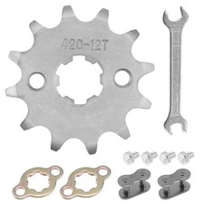 420 12T 17mm Front Engine Sprocket 125cc 140cc 150cc 160cc TaoTao Loncin Lifan