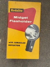 Kodalite Midget Flasholder with Lumaclad Reflector 740 flash in original box