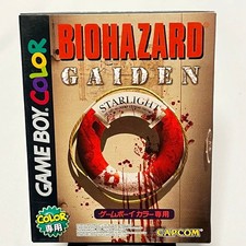 Resident Evil Gaiden Bio Hazard con scatola Game Boy Color GBC retrò raro gioco mai usato
