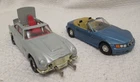Corgi James Bond 007 Aston Martin DB5 Vintage Car pluss BMW Z3 007