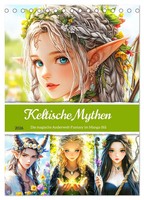 Keltische Mythen. Die Magische Anderwelt-Fantasy Im Manga-Stil (Tischkalender...