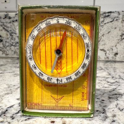 SILVA POLARIS 7 Compass Liquid Filled Type 7 Made in Sweden Silva-System IOB