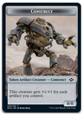 Construct Token #16 (NM) Modern Horizons 2 MH2 Magic MTG