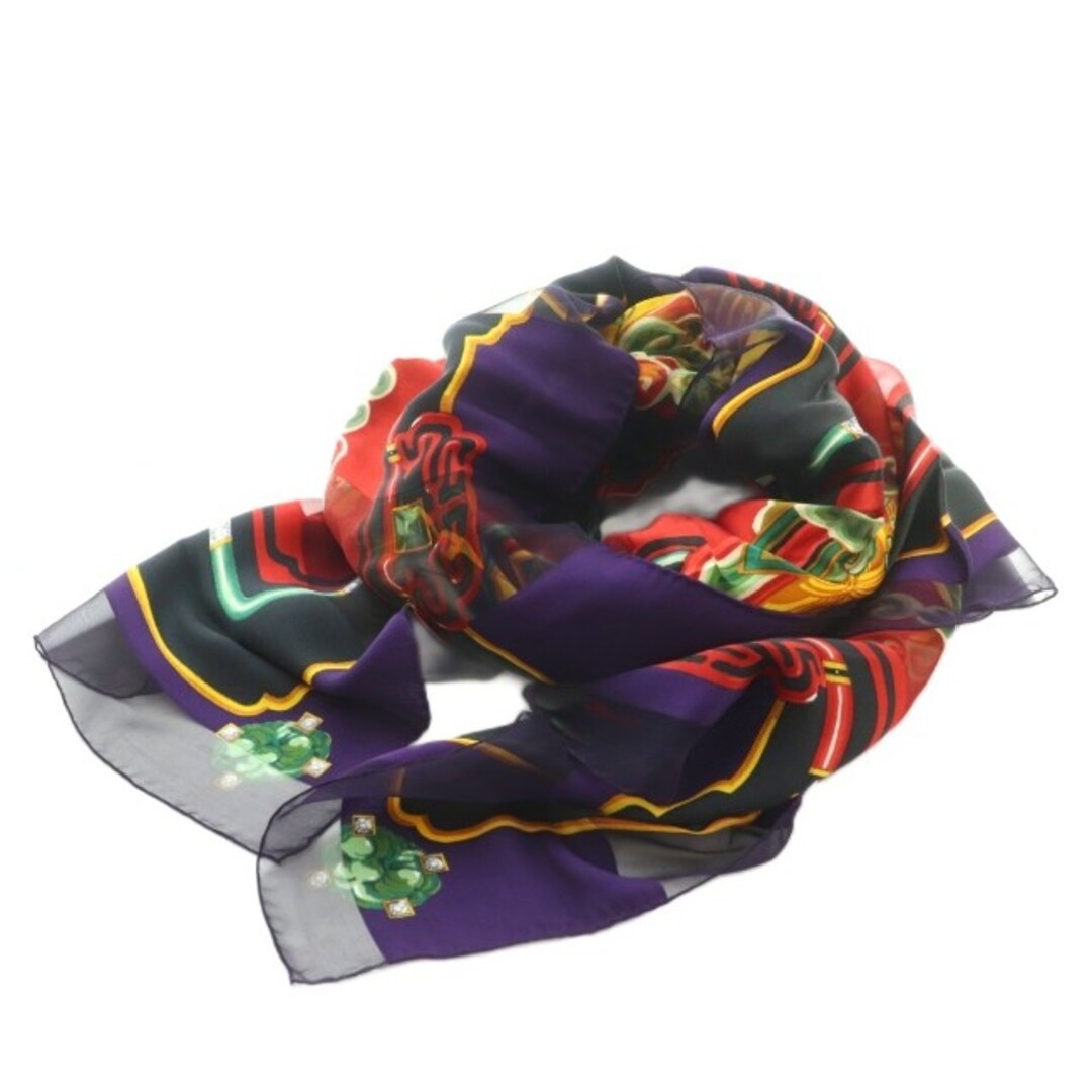 Cartier Scarf Large Format Total Pattern Silk Mul… - image 1