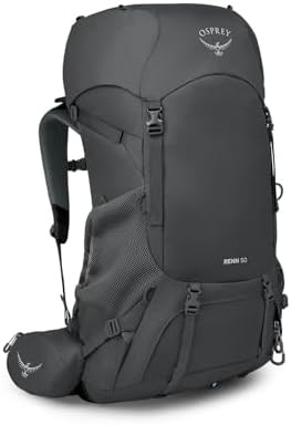 Osprey Renn Damen Rucksack, 50L, Dark Charcoal/Gray Wolf, O/S