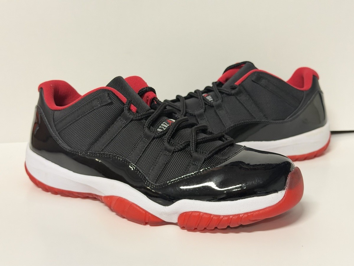 Nike Air Jordan 11 Low Bred Concord Space Jam Emerald Cherry 528895-012 Sz 13 View 2