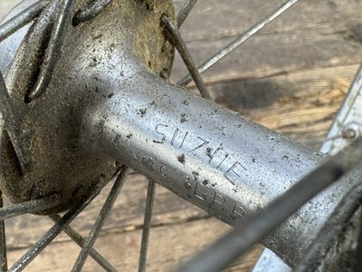Araya 20” Rear Bmx Wheel 36 Spoke 3/8” Axle Suzue Hub Vintage 20x1