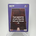 2024 Bo Jackson Battle Arena SSP Play Card - Front Run #PL-1 Alpha