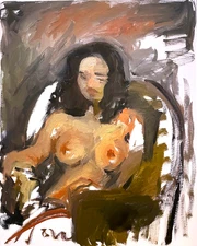 Boudoir Figure Portrait Realism Disney Oil Painting 16x20 Canvas Original Signed