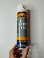 Aervoe 215 15 oz White Non-Clogging Temporary Upside-Down Marking Spray Chalk