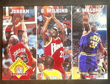 1993-94 NBA Hoops Michael Jordan Karl Malone Dominque Wilkins Scoring #283