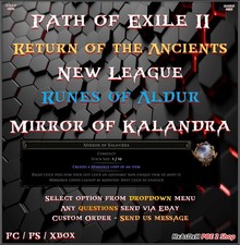  Path of Exile 2 Mirror of Kalandra Return of...