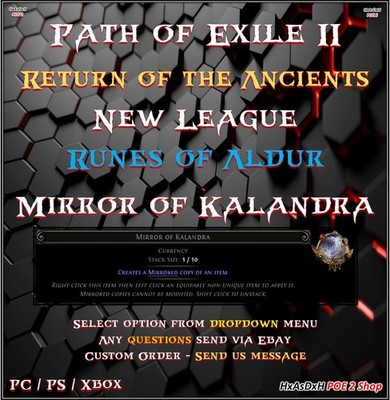  Path of Exile 2 Mirror of Kalandra Return of the Ancients New League POE 2 