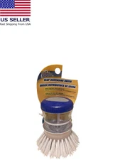 Scrub Buddies Soap Dispensing Palm Brush new