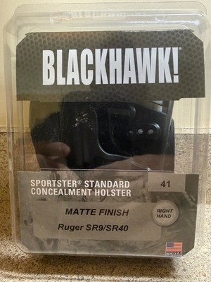 Blackhawk! Sportster Concealment Holster-Ruger SR9/SR40 Right Hand 41