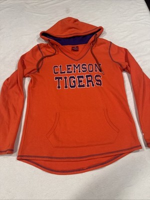 Clemson Tiger Colosseum Pull Over Hoodie Sweat Shirt Women s Size Medium