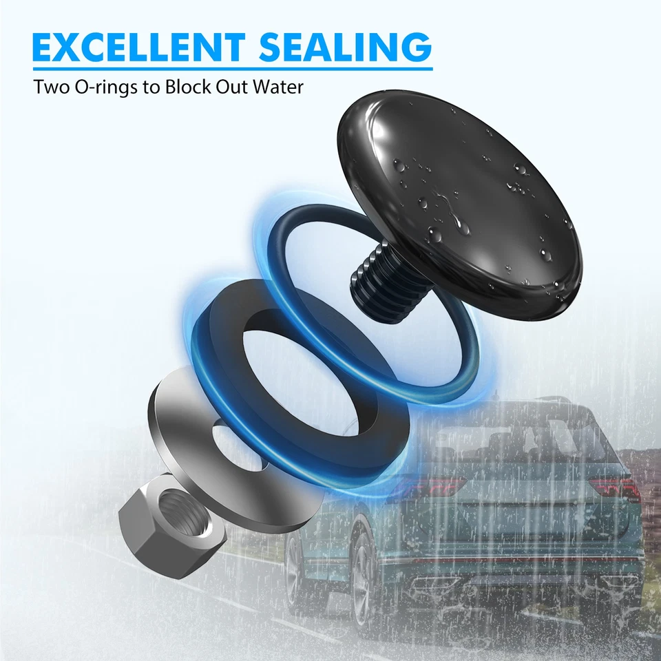 Heckwischerabdeckung Glas Blindstopfen für Audi A3 Sportback 8L 8P 8V 100C A1 S1 - Bild 2 von 4