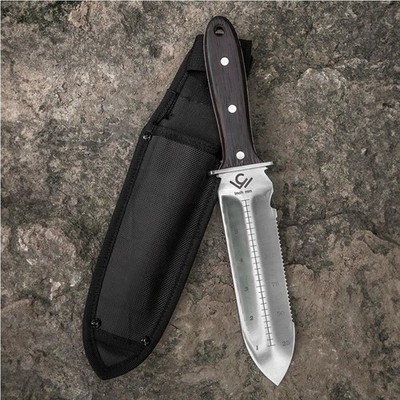Cole Wheeler Terrablade Hori Hori Knife, Wood, Sheath