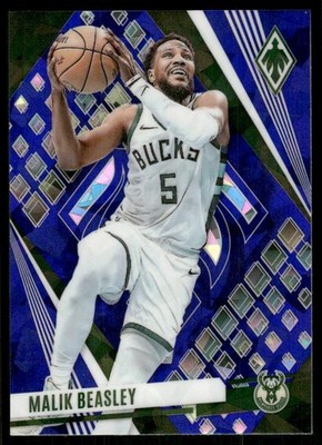 2023-24 Panini Phoenix #175 Malik Beasley Phoenix Blue Ice