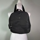 ivivva by lululemon black sparkly backpack OS TU kid youth school travel