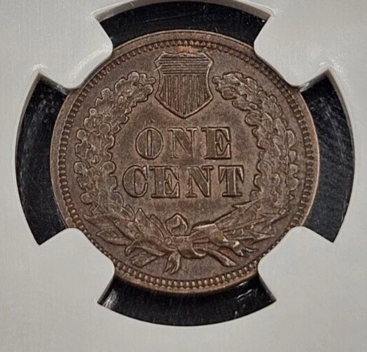 1868 Indian Head Cent | NGC AU55 - Image 4 of 4