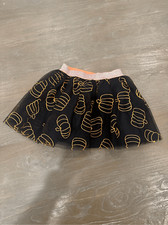 Pumpkin tulle tutu skirt - 4/5 xs-Halloween - black/orange - cat  jack