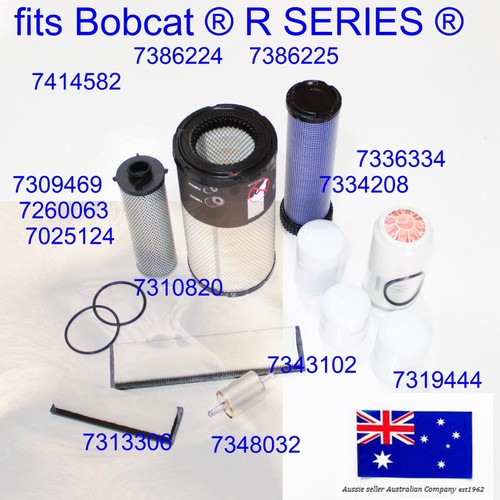 fits Bobcat Filter Kit 7386224 7386225 7319444 7336334 7334208 7313306 7310820 - 第 2/9 張圖片