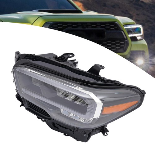 Full LED Headlight Assy Left Driver Side Headlamp LH For 2020-2023 Toyota Tacoma - Picture 2 of 16