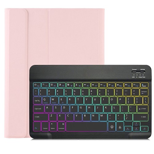 Backlit Keyboard Case Cover For iPad 7th 8th 9th 10th 11th Gen Air 4 5 6 Pro 11 - Picture 26 of 45