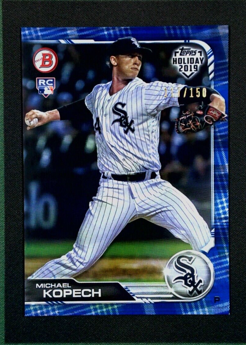 2019 Topps Holiday Bowman #TH-MK Michael Kopech Blue White Sox